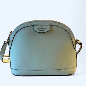 Kate Spade Light Teal Blue Crossbody Bag. Spring Essential.
